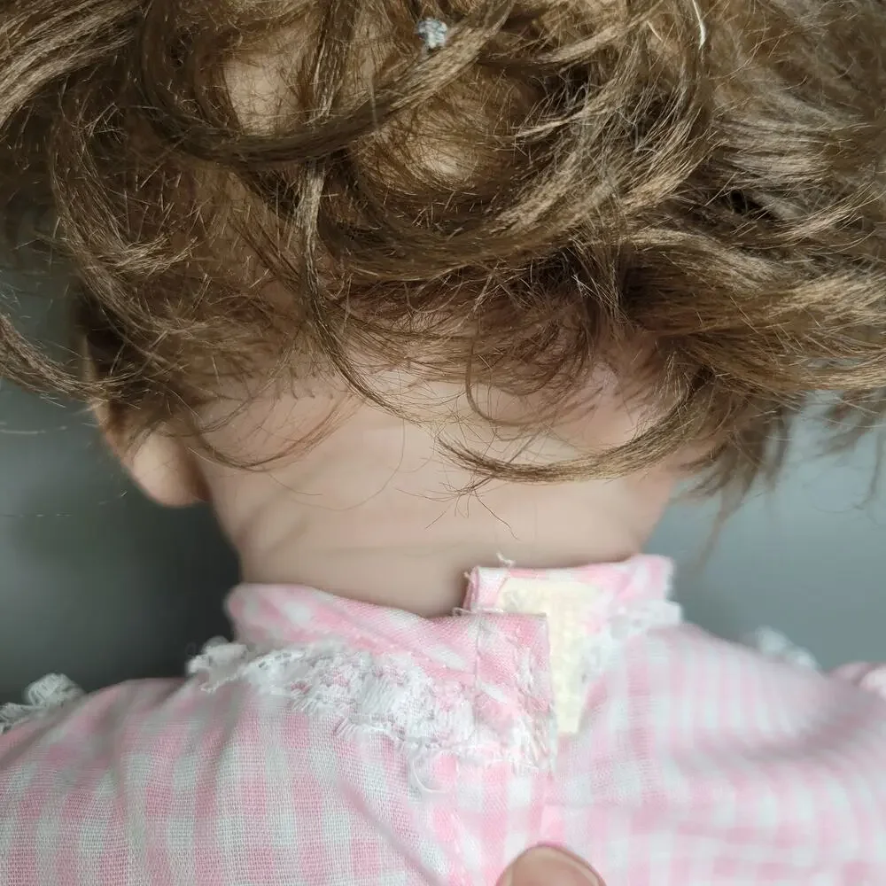 REBORN BABY DOLL by ANDREA ARCELLO Lifelike Realistic Girl Blue Eyes 18